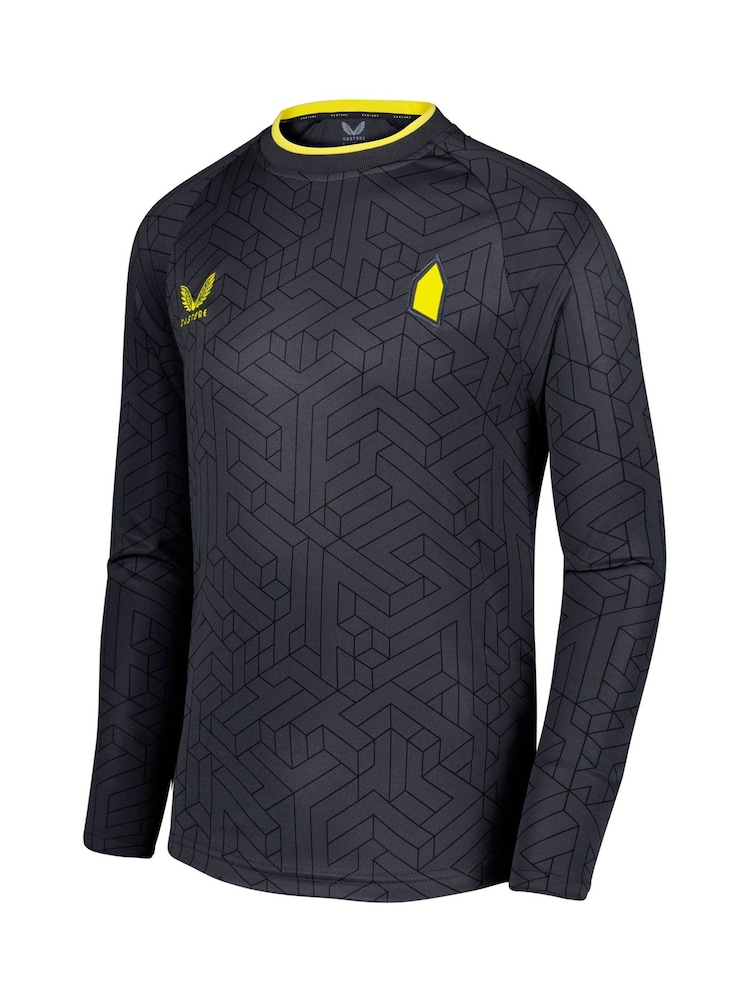 Castore Grey Long Sleeve Kids Everton Away Replica Shirt 2024-25 - Image 2 of 3