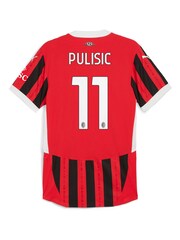 Puma Red Pulisic 11 Printing AC Milan Home Authentic Shirt 2024-25 - Image 3 of 3
