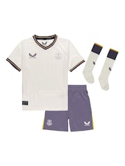 Castore White Infant Everton Third Kit 2024-25 - Image 2 of 5