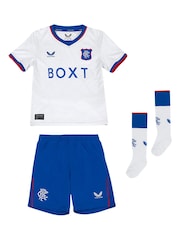 Castore Grey Infant Glasgow Rangers Away Football Kit 2024-25 - Image 1 of 1