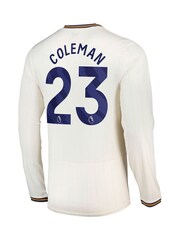 Castore White Long Sleeve Coleman 23 Printing Everton Third Shirt 2024-25 - Image 3 of 3