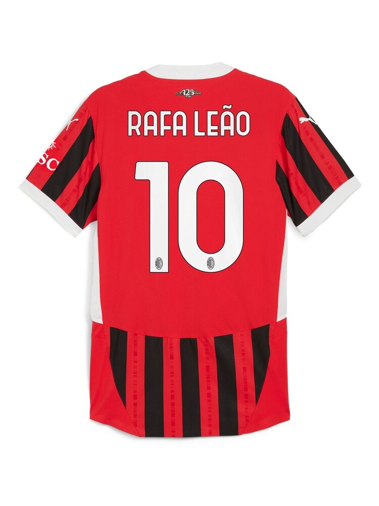 Puma AC Milan Home Authentic Shirt 2024-25 Rafa Leao 10 printing - Image 3 of 3
