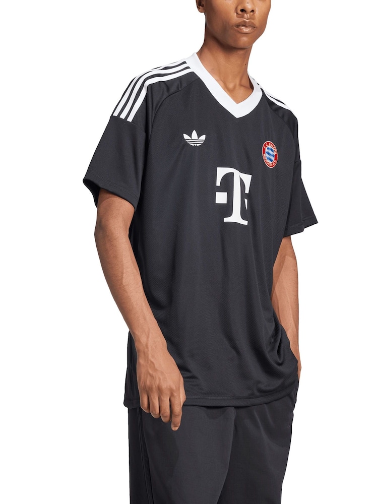 adidas Black FC Bayern Third Goalkeeper Shirt 2024-25 - Image 1 of 5