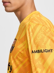 Nike Yellow Barcelona Goalkeeper Change Stadium Long Sleeve Shirt 2024-25 - Image 4 of 6