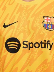 Nike Yellow Barcelona Goalkeeper Change Stadium Long Sleeve Shirt 2024-25 - Image 6 of 6