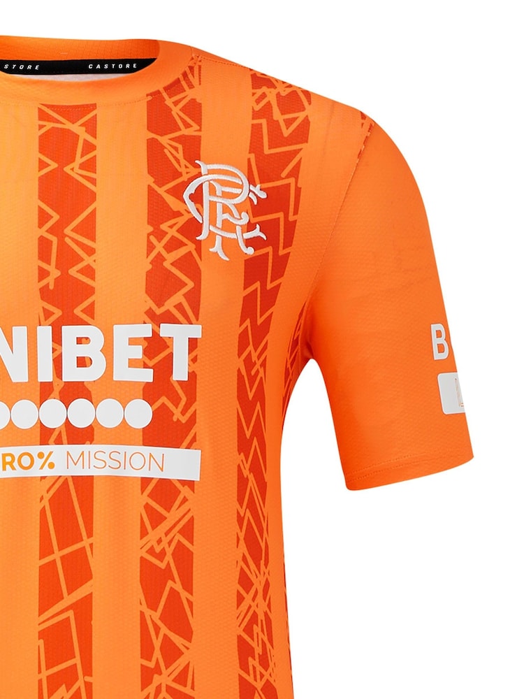 Castore Orange Glasgow Rangers Home Goalkeeper Shirt 2024-25 - Image 2 of 5