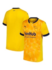 Puma Orange Kids Derby County Third Shirt 2024-25 - Image 1 of 3