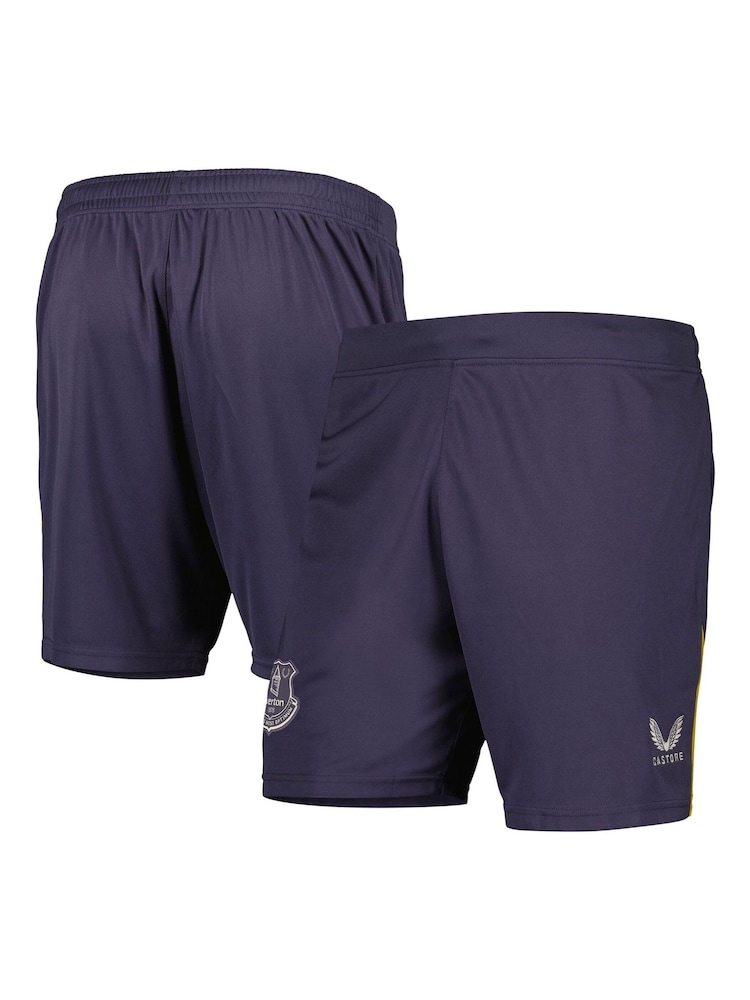 Castore Blue Kids Everton Third Shorts 2024-25 - Image 1 of 4