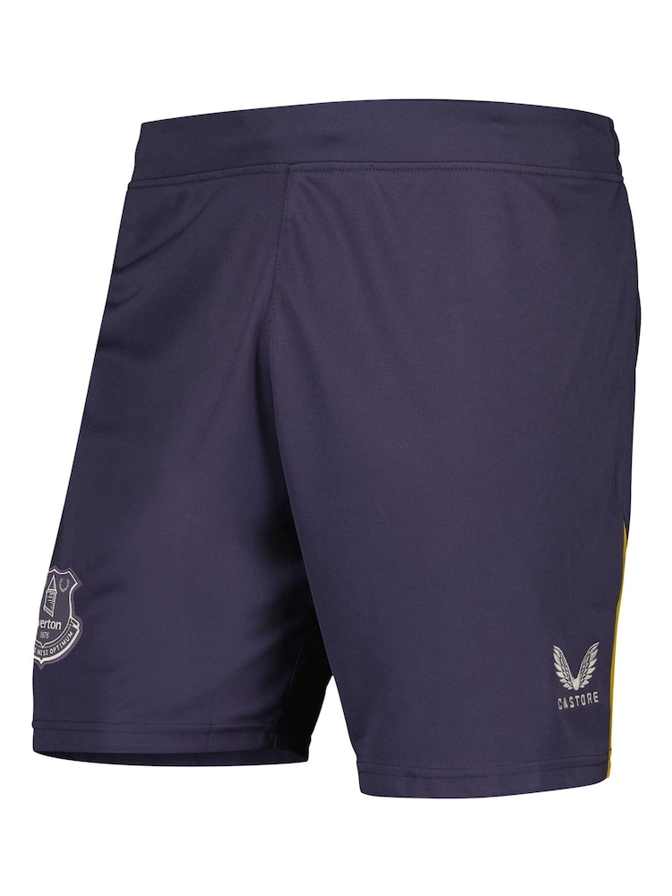 Castore Blue Kids Everton Third Shorts 2024-25 - Image 2 of 4