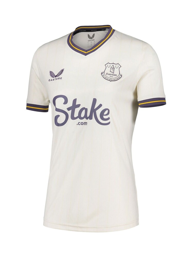 Castore White Everton Third Shirt 2024-25 Womens Calvert-Lewin 9 printing - Image 2 of 3 Castore White Everton Third Shirt 2024-25 Womens Calvert-Lewin 9 printing - Image 2 of 3