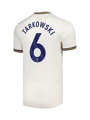 Castore White Everton Third Shirt 2024-25 Tarkowski 6 printing - Image 3 of 3