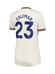 Castore White Everton Third Shirt 2024-25 Womens Coleman 23 printing - Image 3 of 3