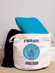 Personalised Man City Football Club Toy Trug by Character World - Image 2 of 4
