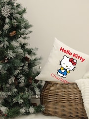 Personalised Hello Kitty Square Cushion by Character World - Image 2 of 4