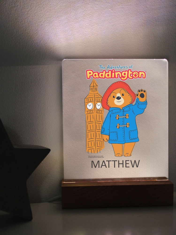 Personalised Paddington Night Light by Character World - Image 2 of 2