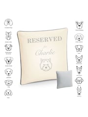 My Dog And Me 100% Cotton Cushion by RUFF - Image 2 of 5