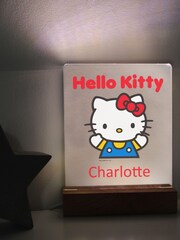 Personalised Hello Kitty Night Light by Character World - Image 2 of 2