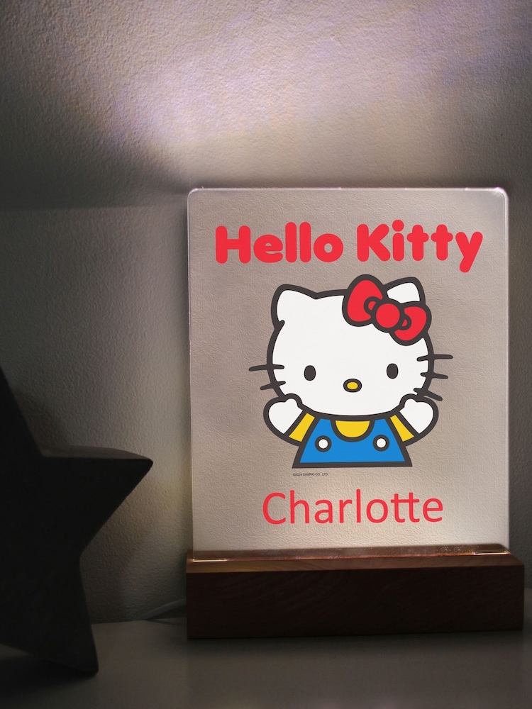 Personalised Hello Kitty Night Light by Character World - Image 2 of 2