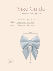 Velvet Embroidered Dog Bow by RUFF - Image 5 of 5