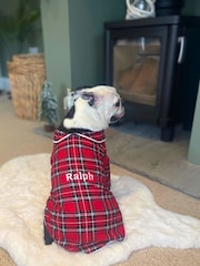 Tartan Dog Pyjamas by RUFF - Image 1 of 5