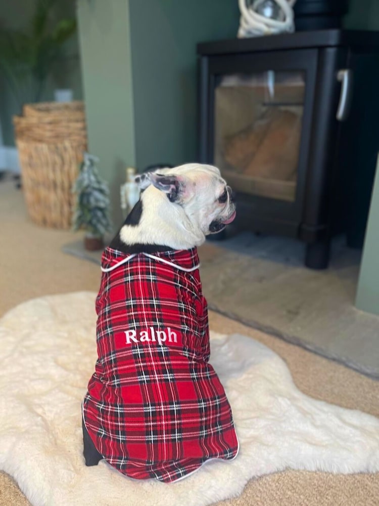 Tartan Dog Pyjamas by RUFF - Image 1 of 5