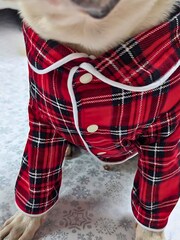 Tartan Dog Pyjamas by RUFF - Image 2 of 5