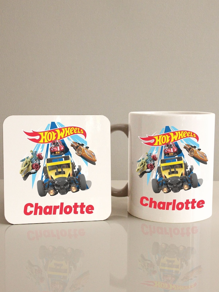 Personalised Hot Wheels Mug by Character World - Image 1 of 2