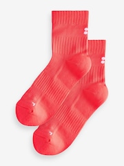 Sweaty Betty Pink Crew Running Socks 2 Pack - Image 2 of 6