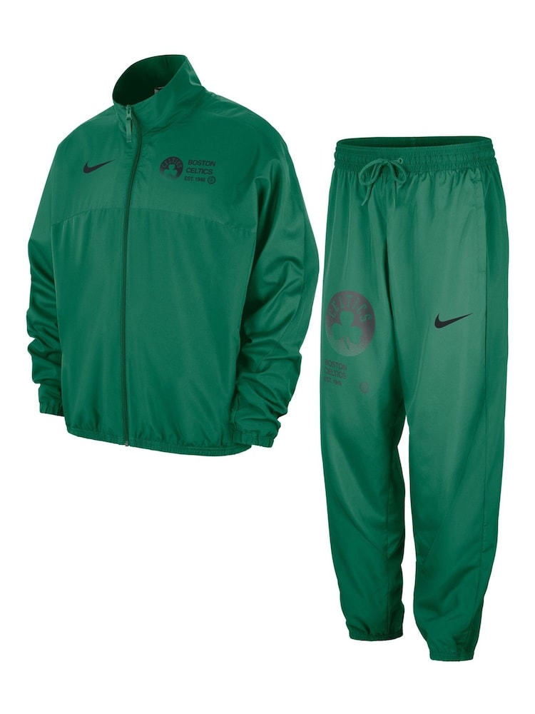 Fanatics Green NBA Boston Celtics Dri-FIT Courtside Tracksuit - Image 1 of 2