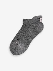 Sweaty Betty Purple Workout Metallic Socks 3 Pack - Image 4 of 4