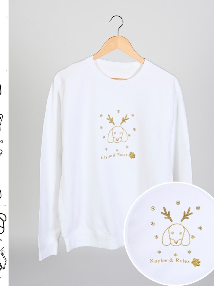 My Dog & Me Christmas Sweater by RUFF - Image 1 of 5