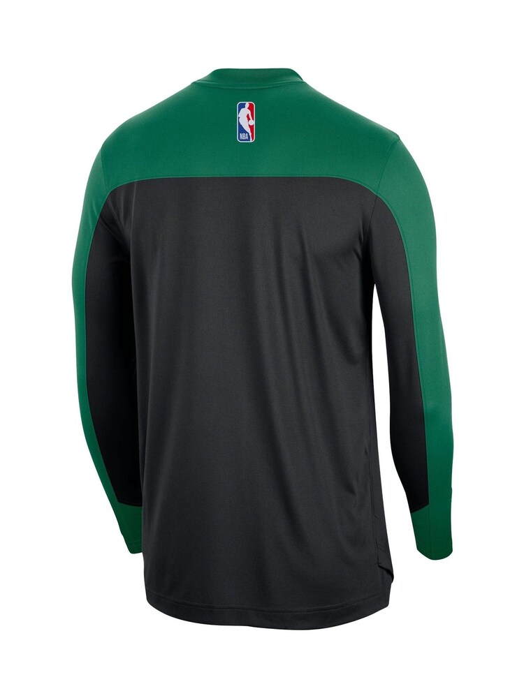 Fanatics NBA Boston Celtics Dri-FIT Pre Game Long Sleeve Black Top - Image 2 of 3
