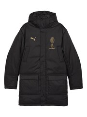 Puma Black AC Milan Winter Jacket - Image 3 of 3