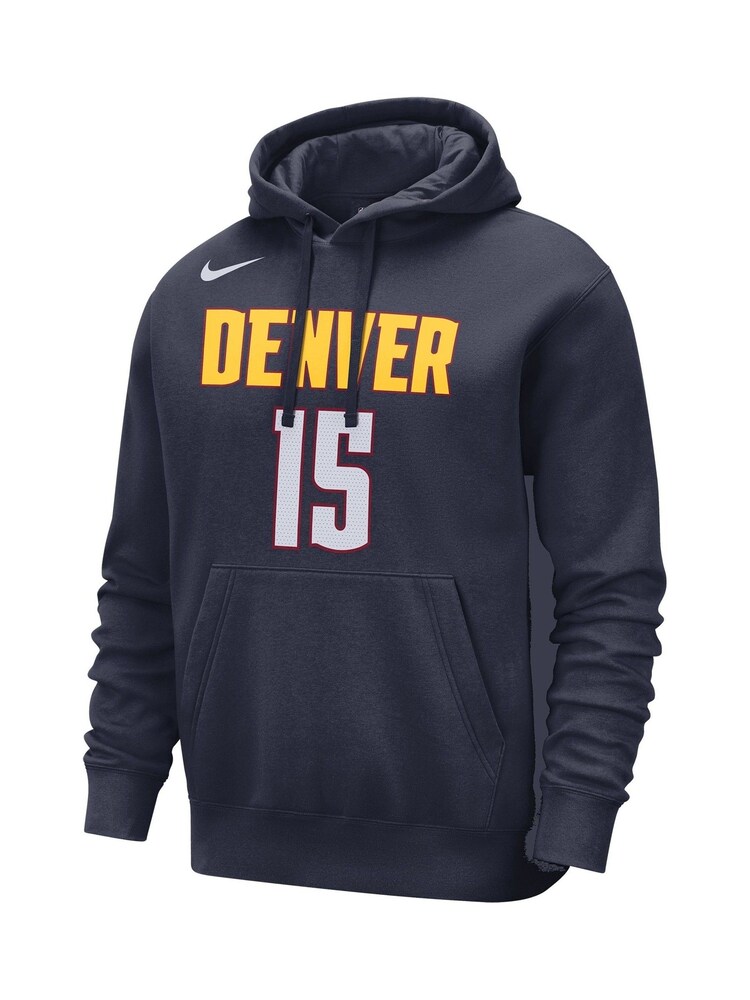 Fanatics Blue NBA Denver Nuggets Name & Number Hoodie Nikola Jokic - Image 3 of 3