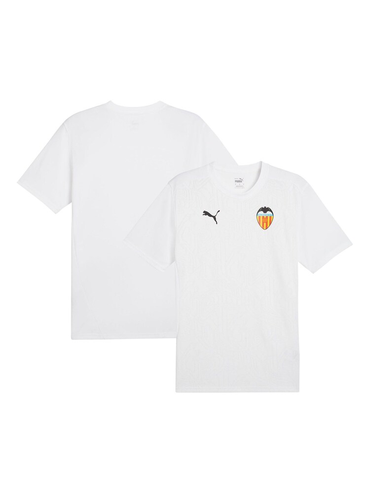 Puma White Valencia Training Jersey - Image 2 of 2 Puma White Valencia Training Jersey - Image 2 of 2