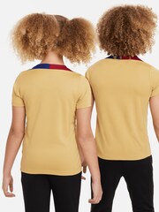 Nike Gold Barcelona Strike Kids Training Top - Image 2 of 5