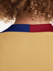 Nike Gold Barcelona Strike Kids Training Top - Image 3 of 5