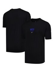 Nike Black Inter Milan Air Max 100% Cotton 90 Wordmark T-Shirt - Image 3 of 5
