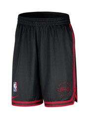 Fanatics NBA Chicago Bulls Dri-FIT Pre Game DNA 8inch Black Shorts - Image 2 of 3
