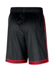 Fanatics NBA Chicago Bulls Dri-FIT Pre Game DNA 8inch Black Shorts - Image 3 of 3