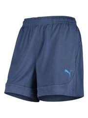 Puma Blue Manchester City Training Shorts Womens - Image 3 of 5