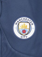 Puma Blue Manchester City Training Shorts Womens - Image 5 of 5
