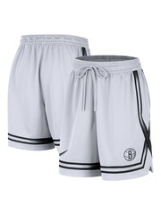 Fanatics Womens Grey NBA Brooklyn Nets Shorts - Image 1 of 3