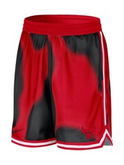 Fanatics Red NBA Chicago Bulls Dri-FIT DNA Courtside 8inch Shorts - Image 2 of 3