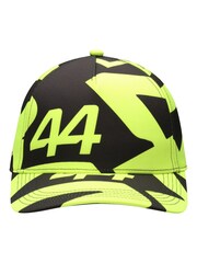 Fanatics Yellow F1 Mercedes AMG Petronas F1 Lewis Hamilton 44 All Over Print Cap - Image 3 of 4