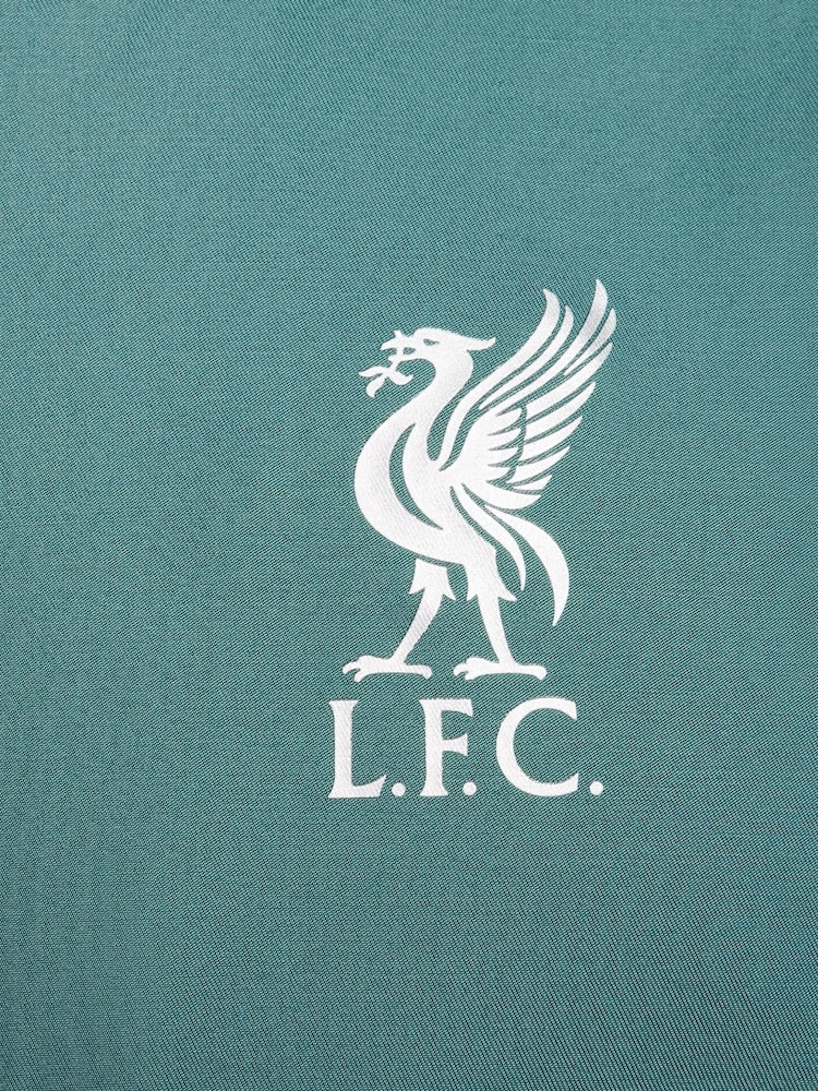 Nike Blue Liverpool Woven Bomber Jacket - Image 4 of 4 Nike Blue Liverpool Woven Bomber Jacket - Image 4 of 4