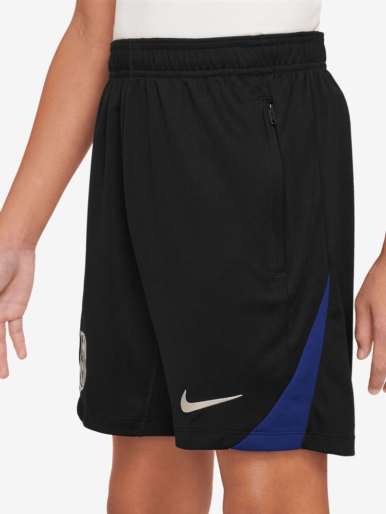 Nike Black Kids Barcelona Strike Training Shorts - Image 3 of 3