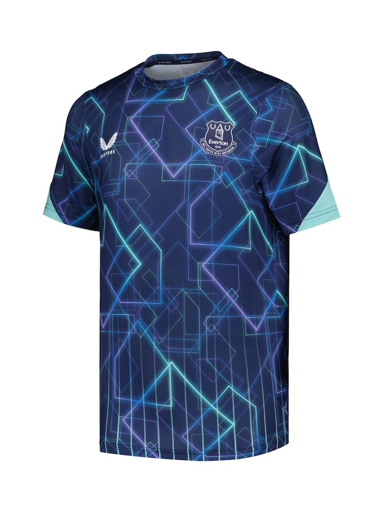Castore Blue Kids Everton Third Matchday Top - Image 3 of 3 Castore Blue Kids Everton Third Matchday Top - Image 3 of 3