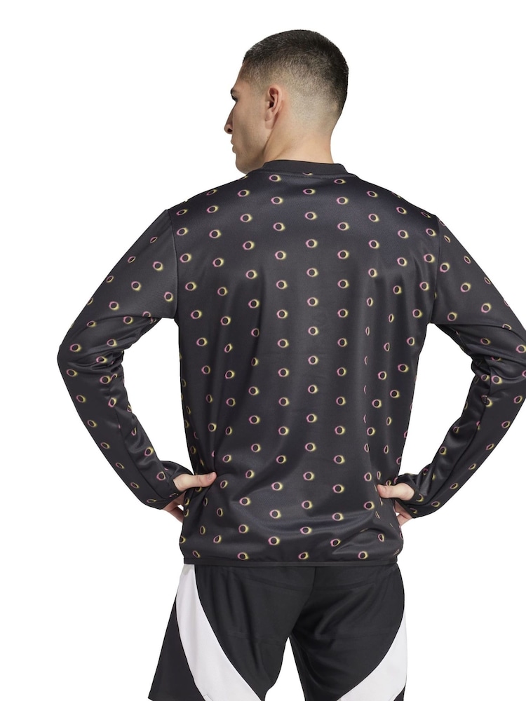 adidas Black Juventus Pre Match Warm Top - Image 2 of 5