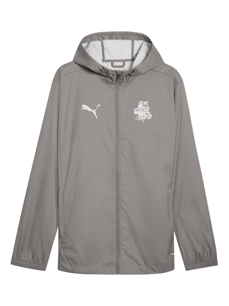Puma Grey Barnsley Training All Weather Jacket - Image 3 of 3